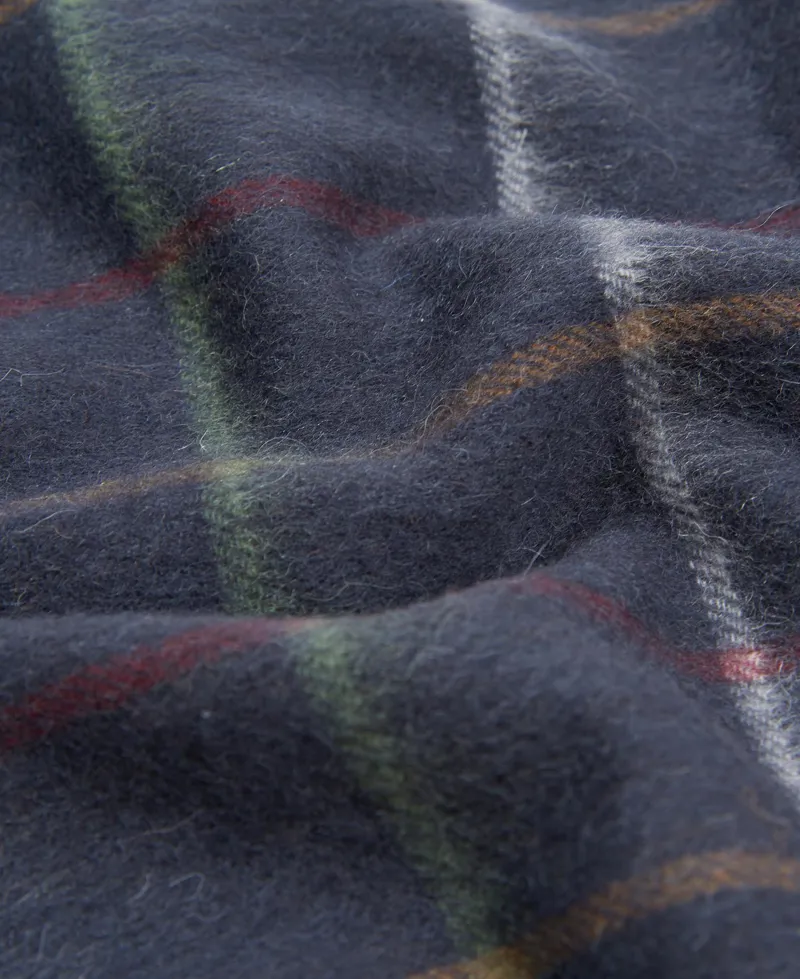 Barbour Tattersall Lambswool Scarf Country Mix-1